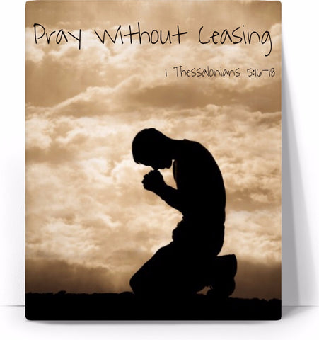 Pray Without Ceasing Wall Art